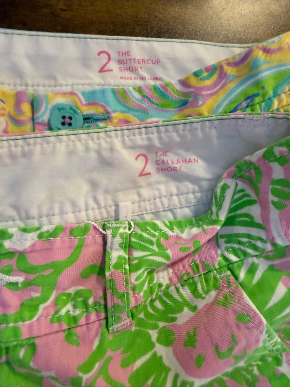 Lilly Pulitzer - Size 2 Bundle of Shorts (2 pair)
